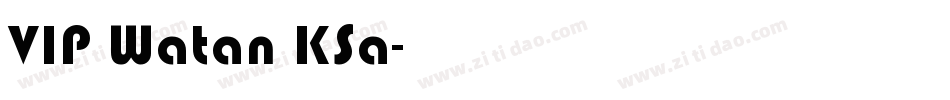VIP Watan KSa字体转换